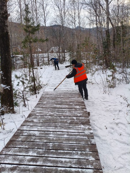 Уборка снега (общественные территории).