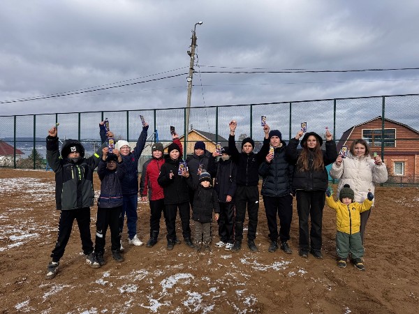 25 октября в посёлке Сухой Ручей прошло открытие новой спортивной площадки